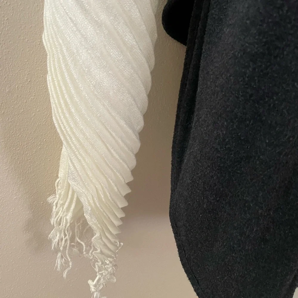 Cream Elegant Scarf Accessories